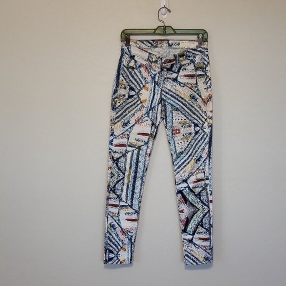 Rag & Bone Women's Surf Knit Legging Jeans Multicolor Print Size 27 - Picture 6 of 16